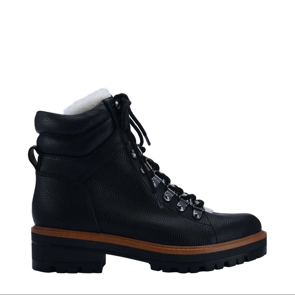 Marc Fisher MALLIE LACE UP HIKER BOOTIE